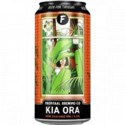 Frontaal Brewing Company Kia Ora - Bierfamilie