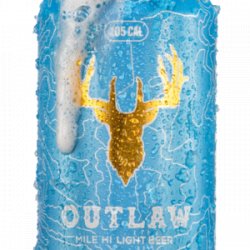 Outlaw Mile High Light Lager 24 pack12 oz cans - Beverages2u