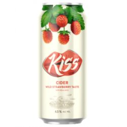 KISS CIDER - WILD STRAWBERRY TASTE ( Fresa ) - Sidra Lata 50cl - Buscador de Cervezas - Brewhouse