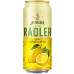 LVIVSKE - RADLER LIMON & MENTA - Radler Lata 48cl - Buscador de Cervezas - Brewhouse