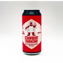 Overtone Brewing Co Strawberry Cranachan X Mad Scientist  Sour  8.0% - Premier Hop