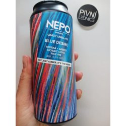 Nepomucen Crazy Lines #73: Blue Desire 6,5% 0,5l - Pivní lednice