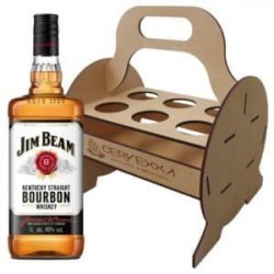 Whiskey Jim Beam Bourbon + Barril Six Pack Cerveza Artesanal - Brew Zone