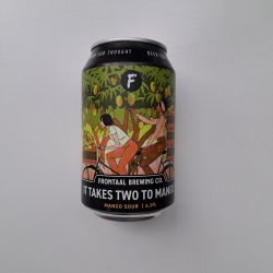 Frontaal Brewing It Takes Two To Mango Sour - 330ml - 6,0% - GUN Speciaalbieren