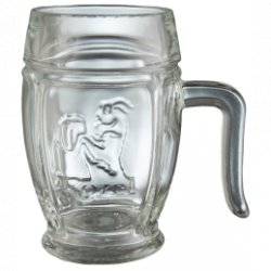 Velkopopovický Kozel Beer Glass Rohatý 500ml - Pivana CZ