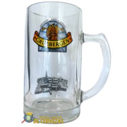 GRIMBERGEN - Jarra de cristal - 40cl - Buscador de Cervezas - Brewhouse