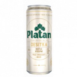 Platan 10° Pale Draft Beer 500ml - Pivana CZ