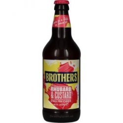 Brothers Premium Cider Rhubarb & Custard - Drankgigant.nl