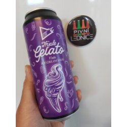 Funky Fluid Triple Gelato: Viola 30°9% 0,5l - Pivní lednice