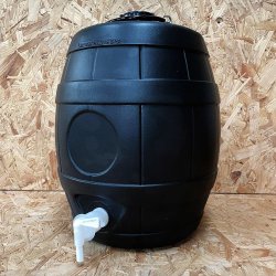 5 Gallon Brown Keg Barrel with Vent Cap - Brewbitz Homebrew Shop