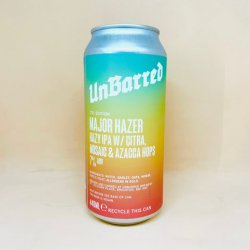 UnBarred Brewery. Major Hazer [Hazy IPA] - Alpha Bottle Shop & Tap