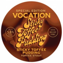 Vocation Sticky Toffee Pudding (Keg) - Pivovar