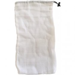 BOLSA DE ALGODON PARA MALTA (20 x 38 cm) CON CORDEL - Insumos Cerveceros de Occidente