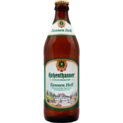 Hohenthanner Schlossbrauerei Tannen Hell
