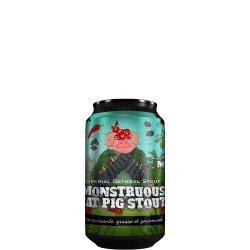 The Piggy Monstruous Fat Pigg Stout  Imperial Oatmeal Stout  12%  Piggy Brewing Company - The Piggy Brewing Company