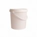 Bucket white 6 l with lid Bucket white 6 l with lid