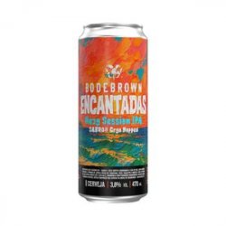 Bodebrown Encantadas Hazy Session IPA lata 473ml - CervejaBox