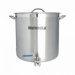 Brewferm homebrew kettle SST 50 l with ball valve (40 x 40 cm) Brewferm homebrew kettle SST 50 l with ball valve (40 x 40 cm)
