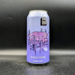 One Drop Table Beer Can Sgl - Saccharomyces Beer Cafe