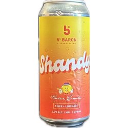 5e Baron Shandy - Ma Soif