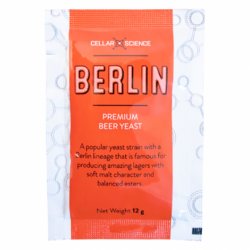 LEVADURA CellarScience® BERLIN Dry Lager Yeast FECHA DE CONSUMO PREFERENTE ANTERIOR - Insumos Cerveceros de Occidente