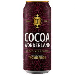 Thornbridge Cocoa Wonderland Porter 440ml - The Beer Cellar