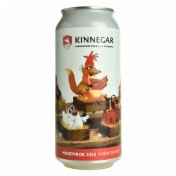 Kinnegar- Maddyroe Red Ale 5.8% ABV 440ml Can - Martins Off Licence