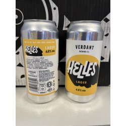 VERDANT BREWING  HELLES - Beerloversyou