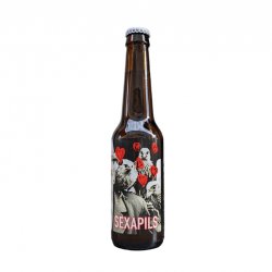 Sexapils  Les Brasseurs de La Jonte  5°  Pils - La Plante Du Loup