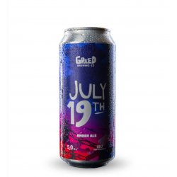 Cerveza Greed July 19th 473cc - Portal Voy