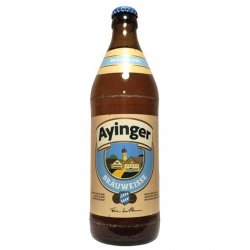 Ayinger Bräuweisse  Ayinger Privatbrauerei - La Bodega del Lúpulo