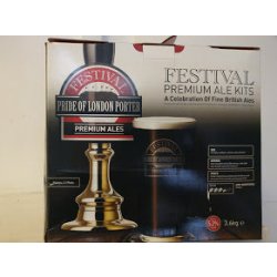 Festival Pride Of London Porter Premium Ale Kit - waterintobeer