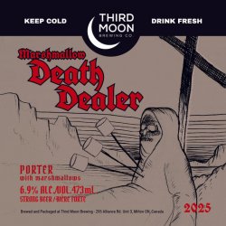 Porter - Marshmallow Death Dealer tall can - Third Moon Brewing