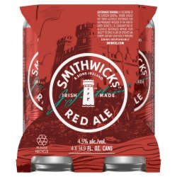 Smithwicks 4 Pack 50cl Can - Molloys