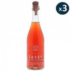 SASSY CIDRE ROSE LA SULFUREUSE 3*75CL - Planete Drinks