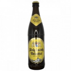 Konig Ludwig  Weissbier Hell  Royal Bavarian Hefe-Weizen - De Biersalon