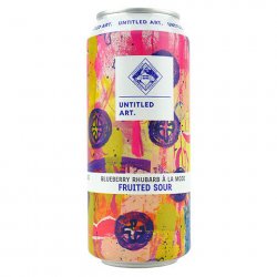 Untitled Art Blueberry Rhubarb À La Mode Fruited Sour - CraftShack