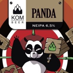 KOM Beer PANDA neipa 6,5% - KOM Beer