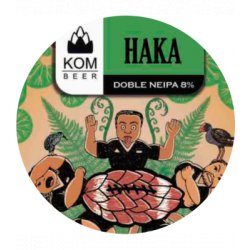 KOM Beer - Haka - 20L keg - Hopping Borders