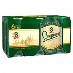 Staropramen 6x330ml - Bot Drinks