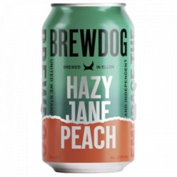 Hazy Jane Peach Brewdog - OKasional Beer