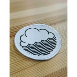 Cloudwater Logo Embroidered Fabric Patch - Cloudwater