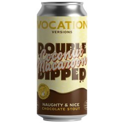 Vocation - Naught & Nice Double Dipped Coconut Macaroon Chocolate Stout 440ml Can 6% - Can Cartel