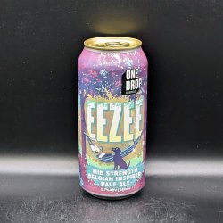 One Drop Eezee Small Belgian Pale Ale Can Sgl - Saccharomyces Beer Cafe