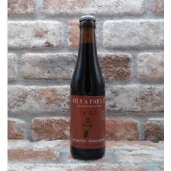 Brouwerij De Leite Fils à Papa 6 2017 - 33 CL - Gerijptebieren.nl