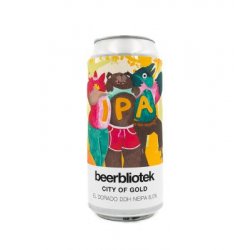 Beerbliotek - City of Gold - 440ml can - Hopping Borders