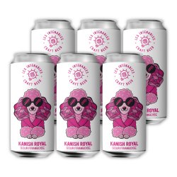 Les Intenables Pack de 6 Kanish Royal - sour framboise - 6x44cl - Les Intenables - Craft Beer