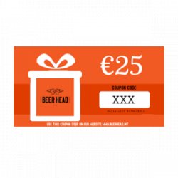 25 EUR Gift Voucher - Beer Head