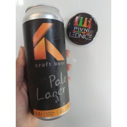 Kobzuv Pivovar Pale Lager 12°5,4% 0,5l - Pivní lednice