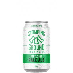 Stomping Ground Footloose Alc Free Pale Ale 355mL - Wine Sellers Direct